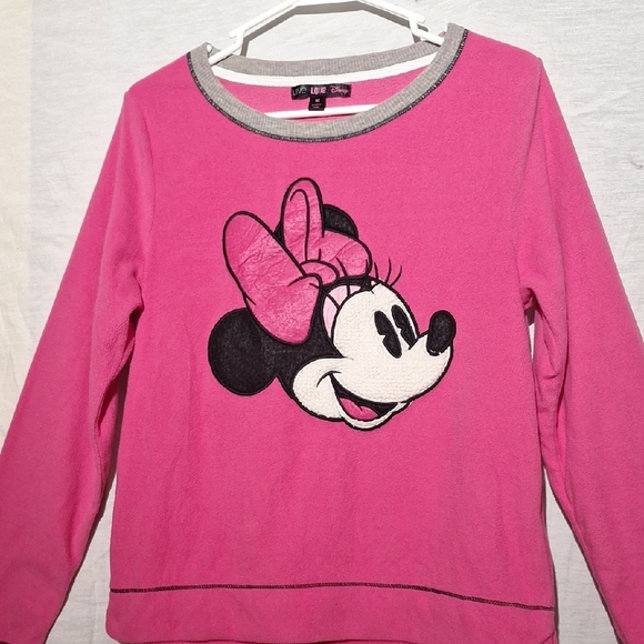 Disney Pink Minnie Mouse Sweatshirt, Sz 8, NWOT - Picture 8 of 11